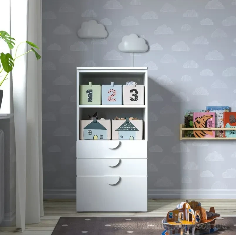 Коробка BARNDRÖM IKEA бежевый домик Коробка BARNDRÖM IKEA бежевый домик