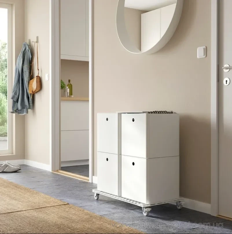 Контейнер з кришкою KUGGIS IKEA білий Контейнер з кришкою KUGGIS IKEA білий