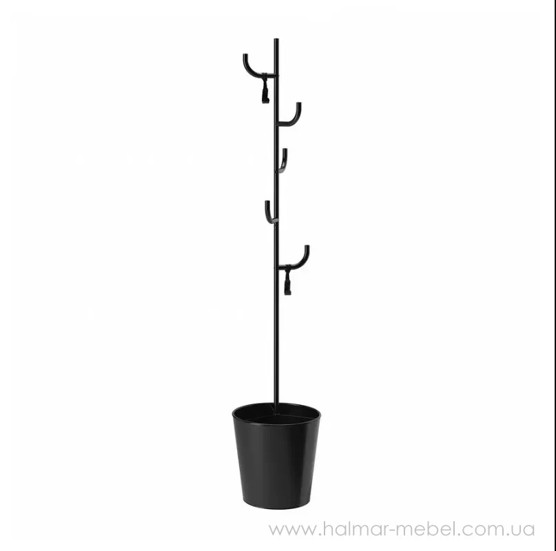 Вешалка стоячая ÄLGANÄS IKEA черный Вешалка стоячая ÄLGANÄS IKEA черный