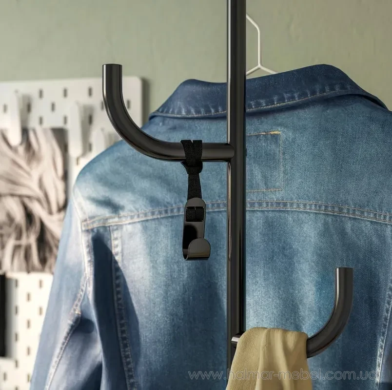 Вешалка стоячая ÄLGANÄS IKEA черный Вешалка стоячая ÄLGANÄS IKEA черный