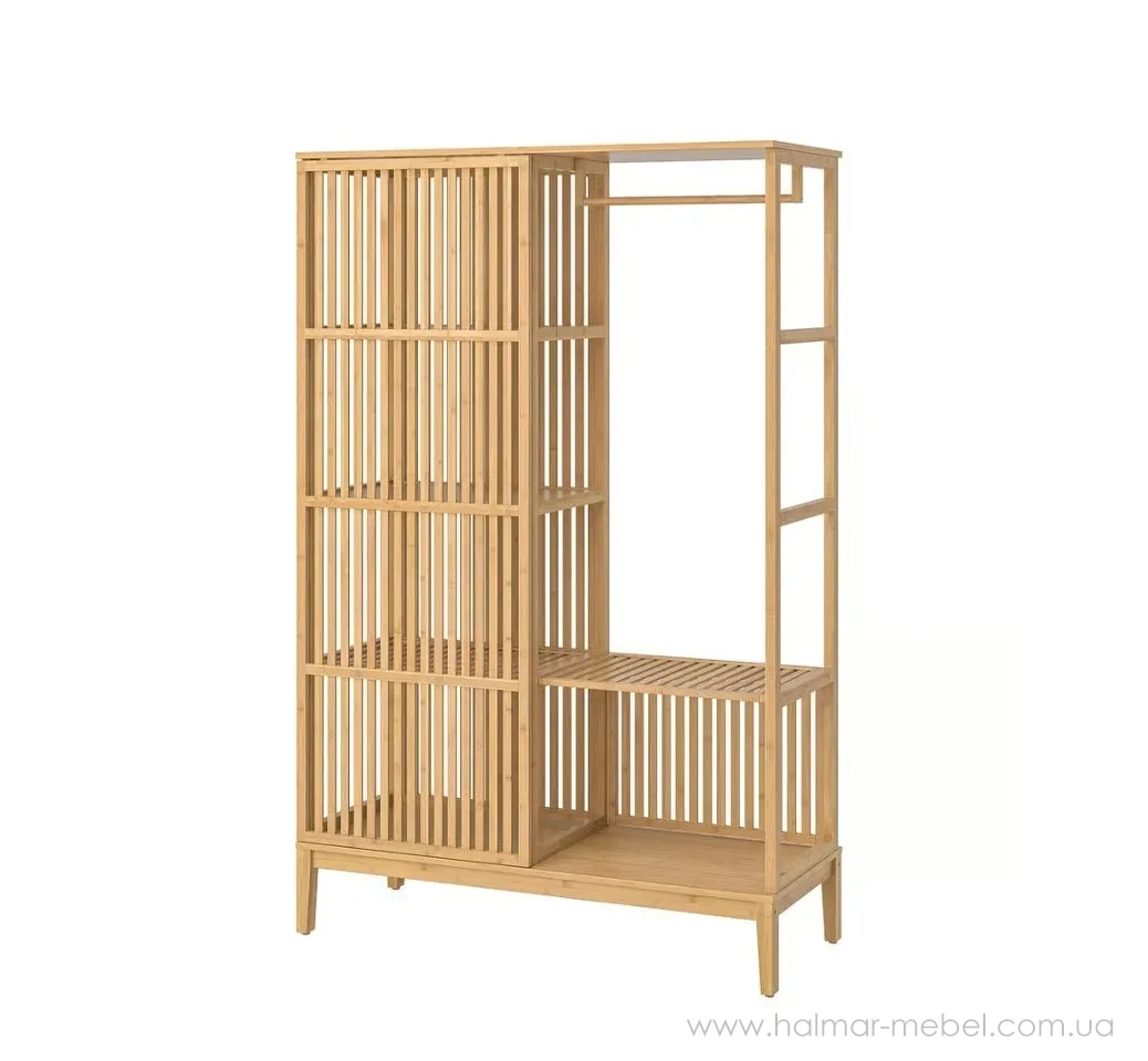 Шкаф открытый NORDKISA IKEA бамбук Шкаф открытый NORDKISA IKEA бамбук