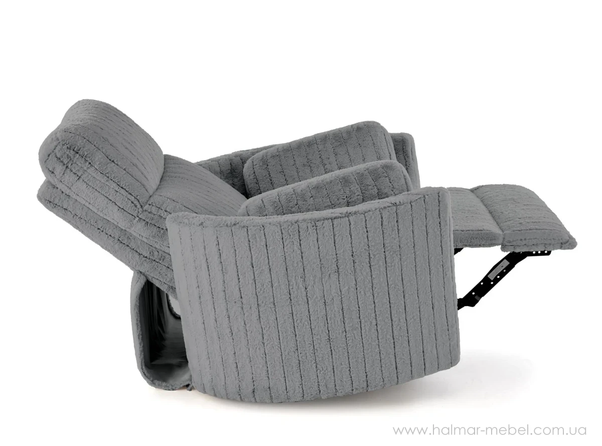 Кресло-реклайнер PEGAS HALMAR серый Кресло-реклайнер PEGAS HALMAR серый