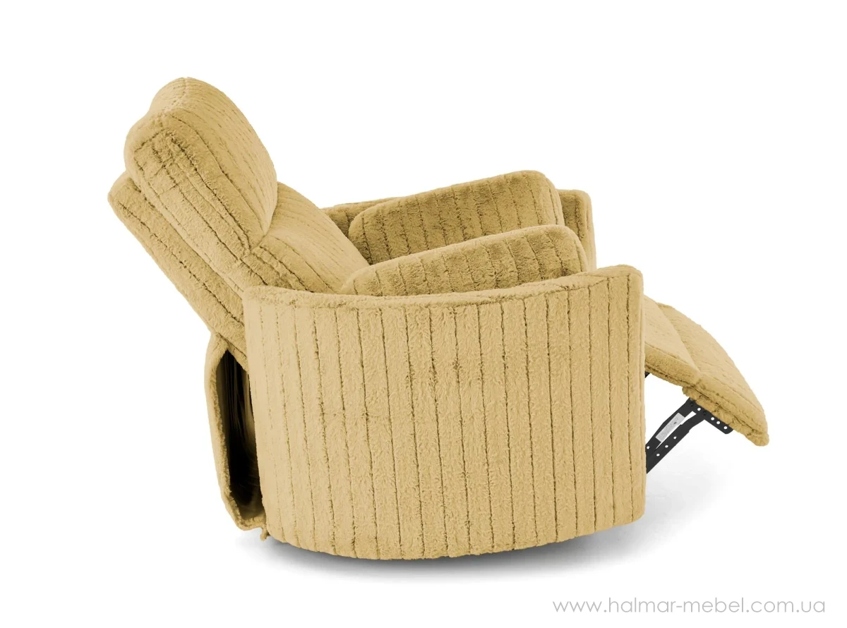 Кресло-реклайнер PEGAS HALMAR горчичный Кресло-реклайнер PEGAS HALMAR горчичный