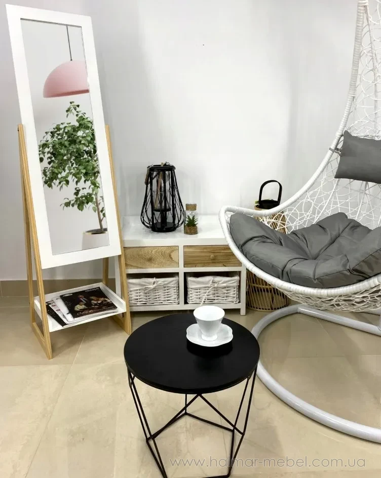 Зеркало напольное с полкой CHOMIK 40х150 деревянные ножки Зеркало напольное с полкой CHOMIK 40х150 деревянные ножки