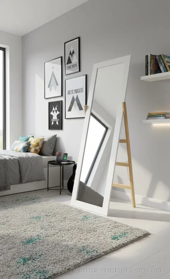 Зеркало напольное CHOMIK 54х157 деревянные ножки Зеркало напольное CHOMIK 54х157 деревянные ножки