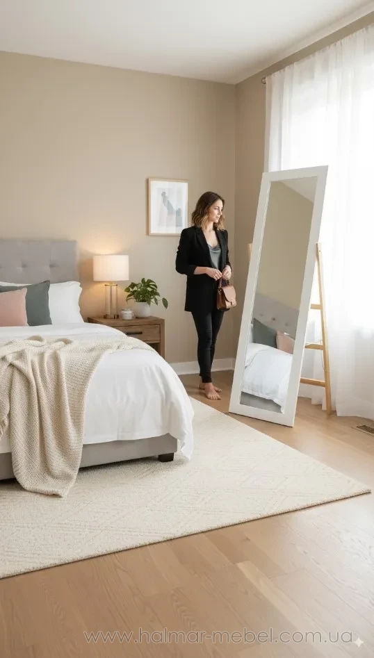 Зеркало напольное CHOMIK 54х157 деревянные ножки Зеркало напольное CHOMIK 54х157 деревянные ножки