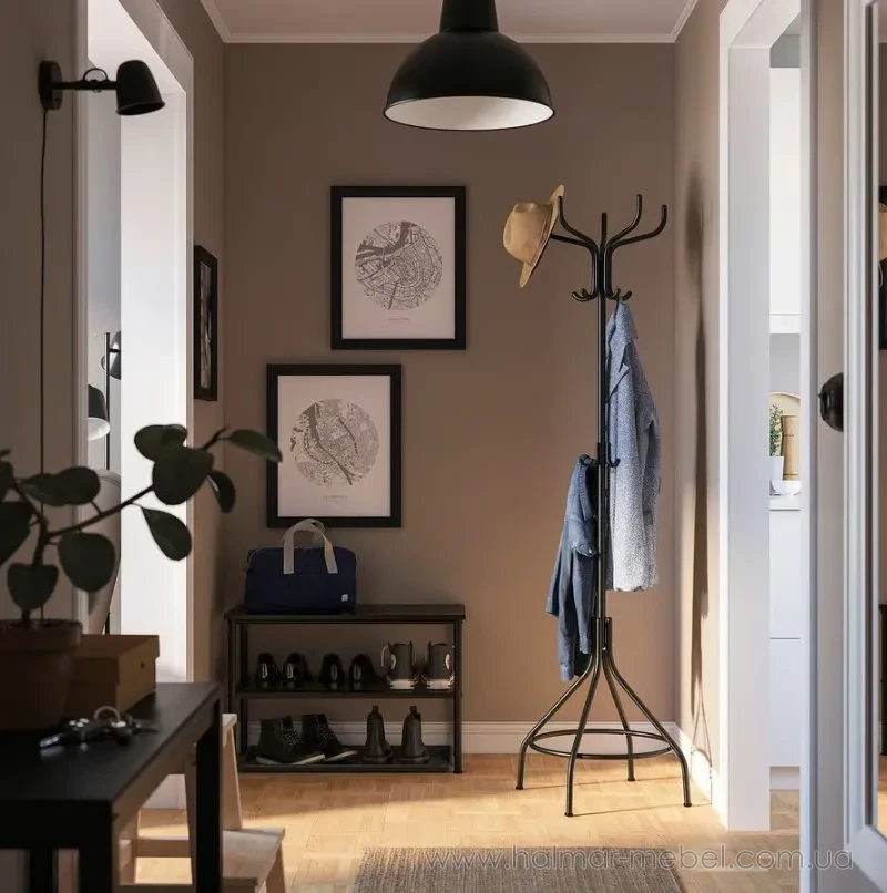 Вешалка напольная NIPÅSEN IKEA черный Вешалка напольная NIPÅSEN IKEA черный