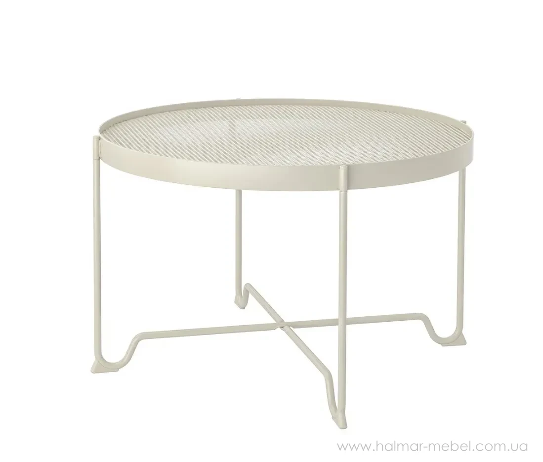 Стіл журнальний садовий KROKHOLMEN IKEA бежевий Стіл журнальний садовий KROKHOLMEN IKEA бежевий