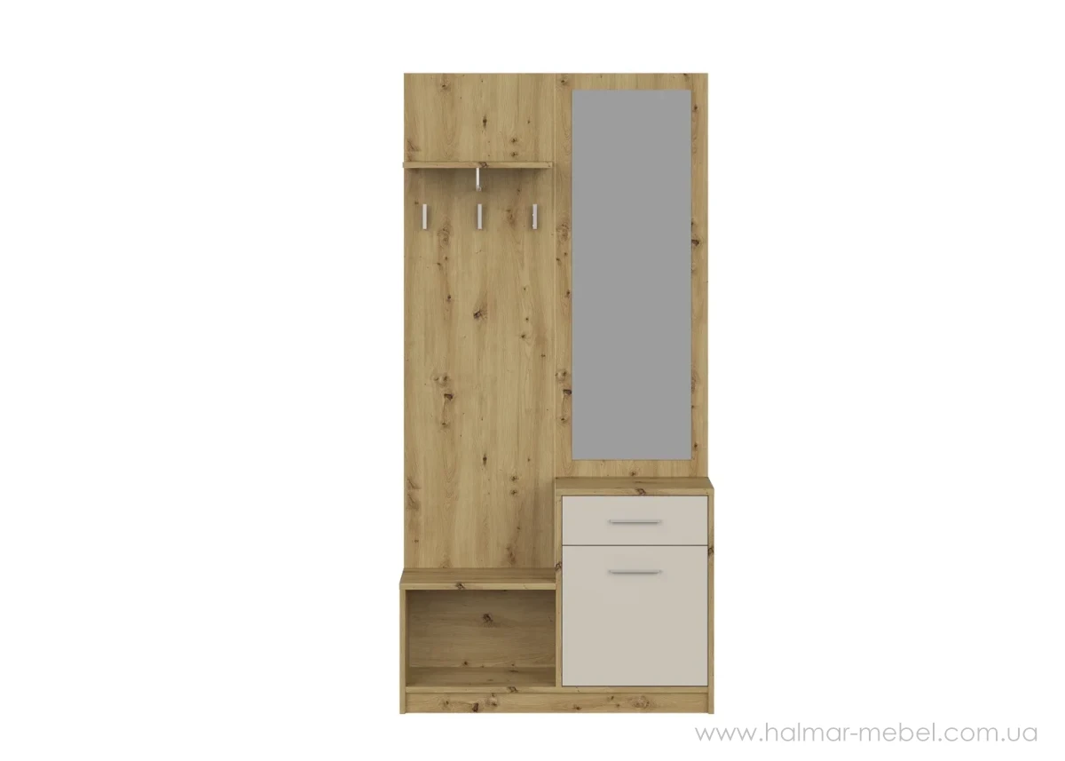 Прихожая PERGO HALMAR дуб артизан/кашемир Прихожая PERGO HALMAR дуб артизан/кашемир