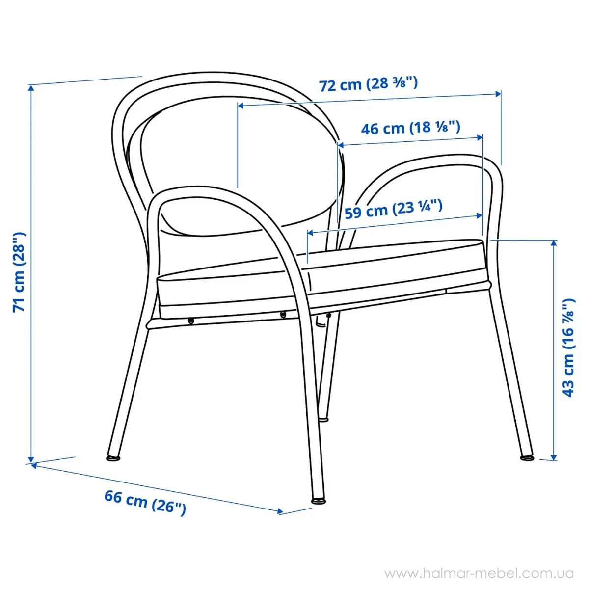 Крісло ISMANTORP IKEA бежево-сірий Крісло ISMANTORP IKEA бежево-сірий