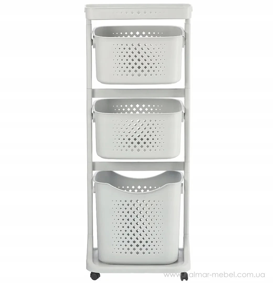 Візок CHOMIK з кошиками та полицею Візок CHOMIK з кошиками та полицею