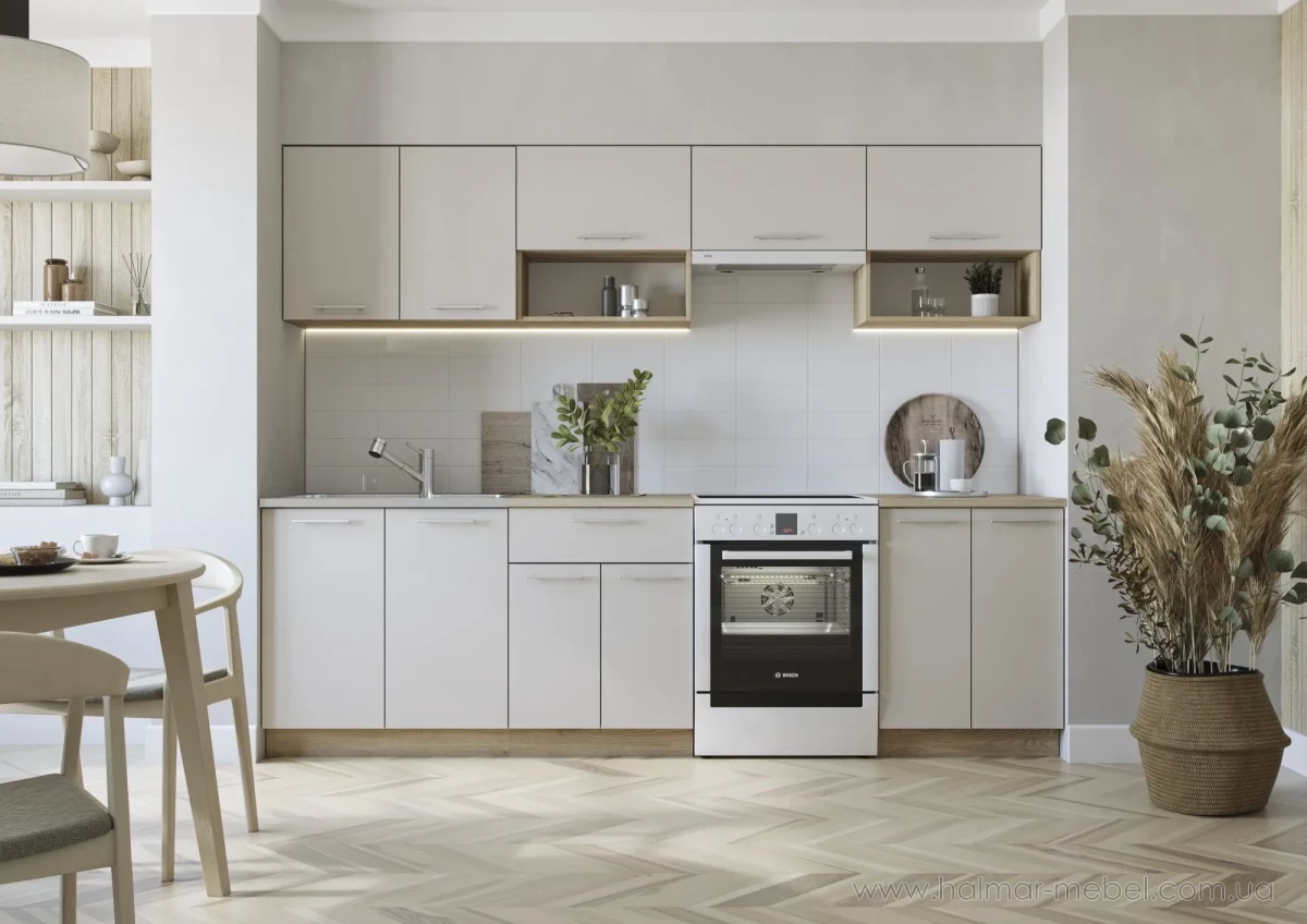 Кухня VIOLA 260 HALMAR дуб кремона/кашемір Кухня VIOLA 260 HALMAR дуб кремона/кашемір