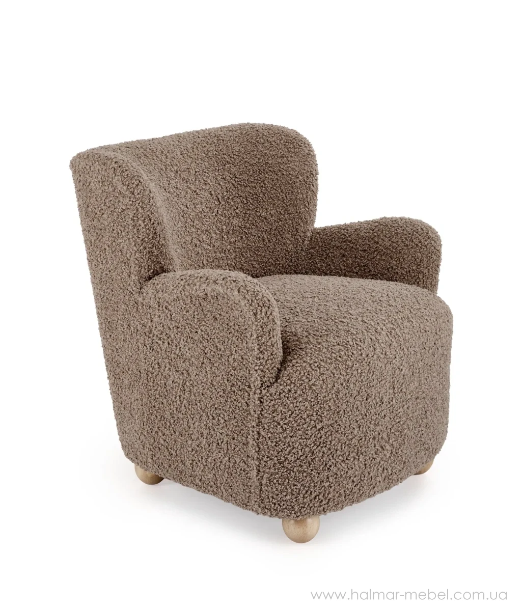 Крісло CLAUDIO HALMAR капучино Крісло CLAUDIO HALMAR капучино