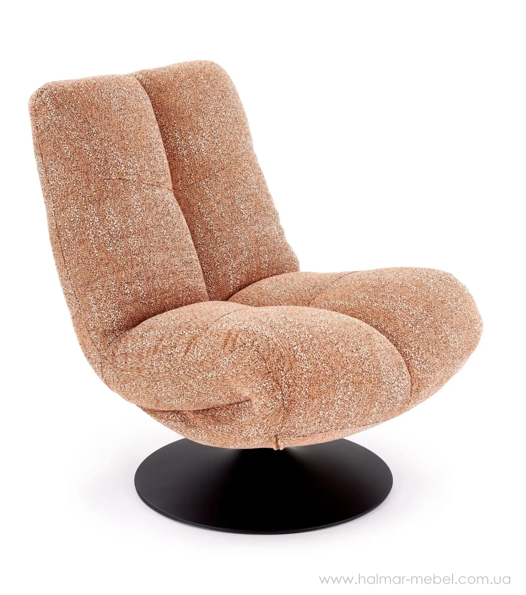 Крісло поворотне MANGO HALMAR кориця Крісло поворотне MANGO HALMAR кориця