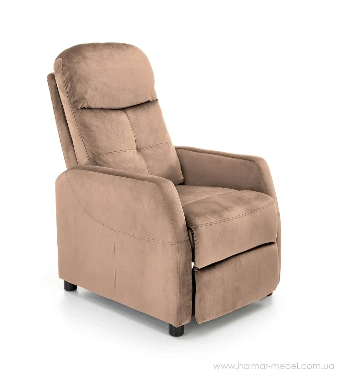 Раскладное кресло FELIPE 2 HALMAR бежевый Раскладное кресло FELIPE 2 HALMAR бежевый