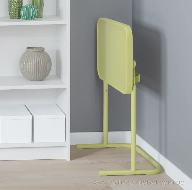 Стіл під ноутбук BJÖRKÅSEN IKEA жовто-зелений Стіл під ноутбук BJÖRKÅSEN IKEA жовто-зелений