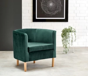 Кресло CLUBBY 2 HALMAR темно-зеленый
