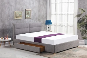 Кровать MERIDA HALMAR 160 светло-серый