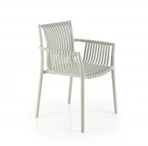 Кресло пластиковое K492 Halmar серый