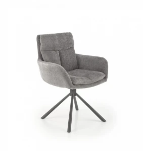 Кресло поворотное K495 Halmar серый