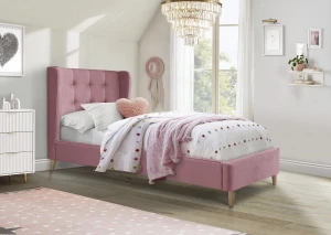 Кровать ESTELLA 90 HALMAR розовый