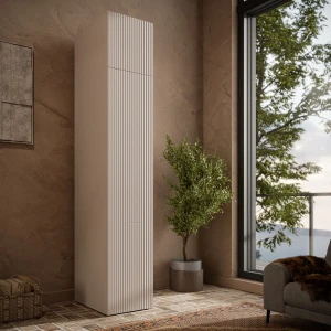 Шкаф с антресолью PAFOS 45 1D CAMA кашемир