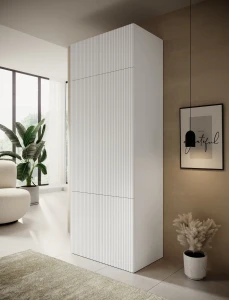 Шкаф с антресолью PAFOS 90 2D CAMA белый мат