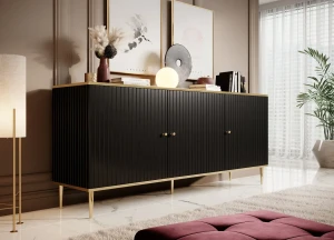 Комод GLAMOUR CAMA черный