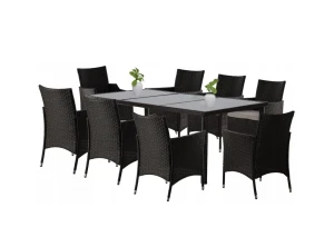 Комплект садовой мебели из ротанга GardenLine Chomik ABI3654 коричневый