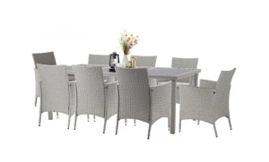 Комплект садовой мебели из ротанга GardenLine Chomik ABI3661 серый