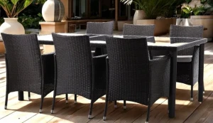 Комплект мебели из ротанга GardenLine Chomik SAD1685 коричневый