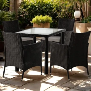 Комплект мебели из ротанга GardenLine Chomik SAD1708 коричневый