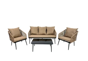 Комплект садовой мебели GardenLine Chomik ABI8517 бежевый