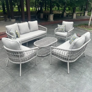 Комплект садовой мебели GardenLine Chomik ALF9439 серый