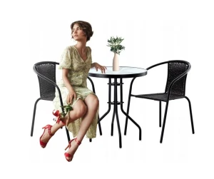 Комплект садових меблів Bistro GardenLine Chomik NEO2262KPL