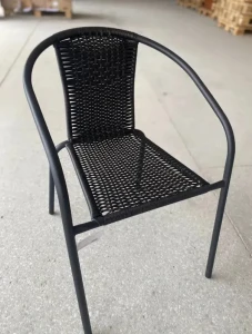 Крісло садове GardenLine Chomik NEO2255 чорний