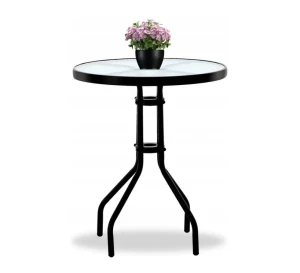 Стіл садовий GardenLine Chomik NEO2262 чорний