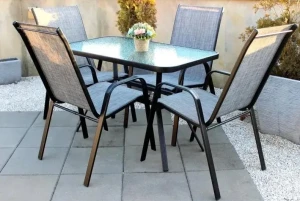 Комплект садовой мебели GardenLine Chomik NEO9949KPL серый