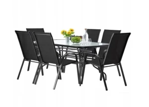 Комплект садовой мебели GardenLine Chomik NEO2286KPLCZ черный