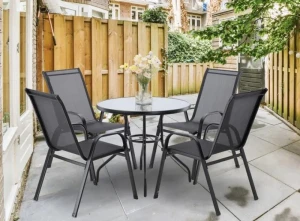 Комплект садовой мебели GardenLine Chomik TIH3377 черный