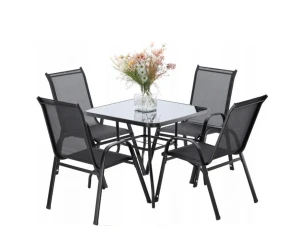 Комплект садових меблів GardenLine Chomik TIH3521 чорний