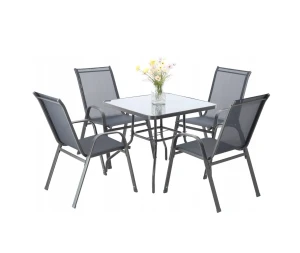 Комплект садовой мебели GardenLine Chomik TIH3384 серый