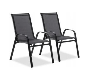 Комплект садовых стульев GardenLine Chomik TIH1625 черный