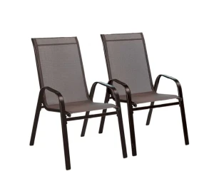 Комплект садовых стульев GardenLine Chomik TIH1649 коричневый