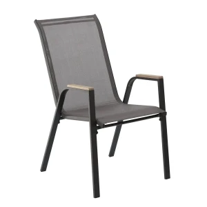 Стул садовый GardenLine Chomik RIT9521 серый