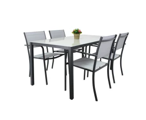 Комплект садовой мебели GardenLine Chomik ANH0884KPL серый