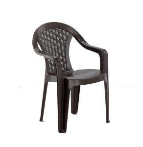 Кресло садовое пластиковое GardenLine Chomik CT010-R/BR коричневый
