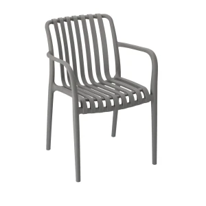 Кресло садовое GardenLine Chomik FAT8663 серый