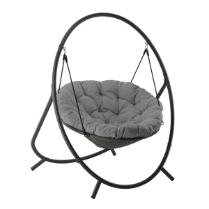 Кресло подвесное садовое GardenLine Chomik FAT9934 серый