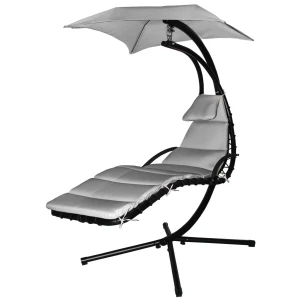 Шезлонг подвесной садовый Luvo GardenLine Chomik MEB6755 серый